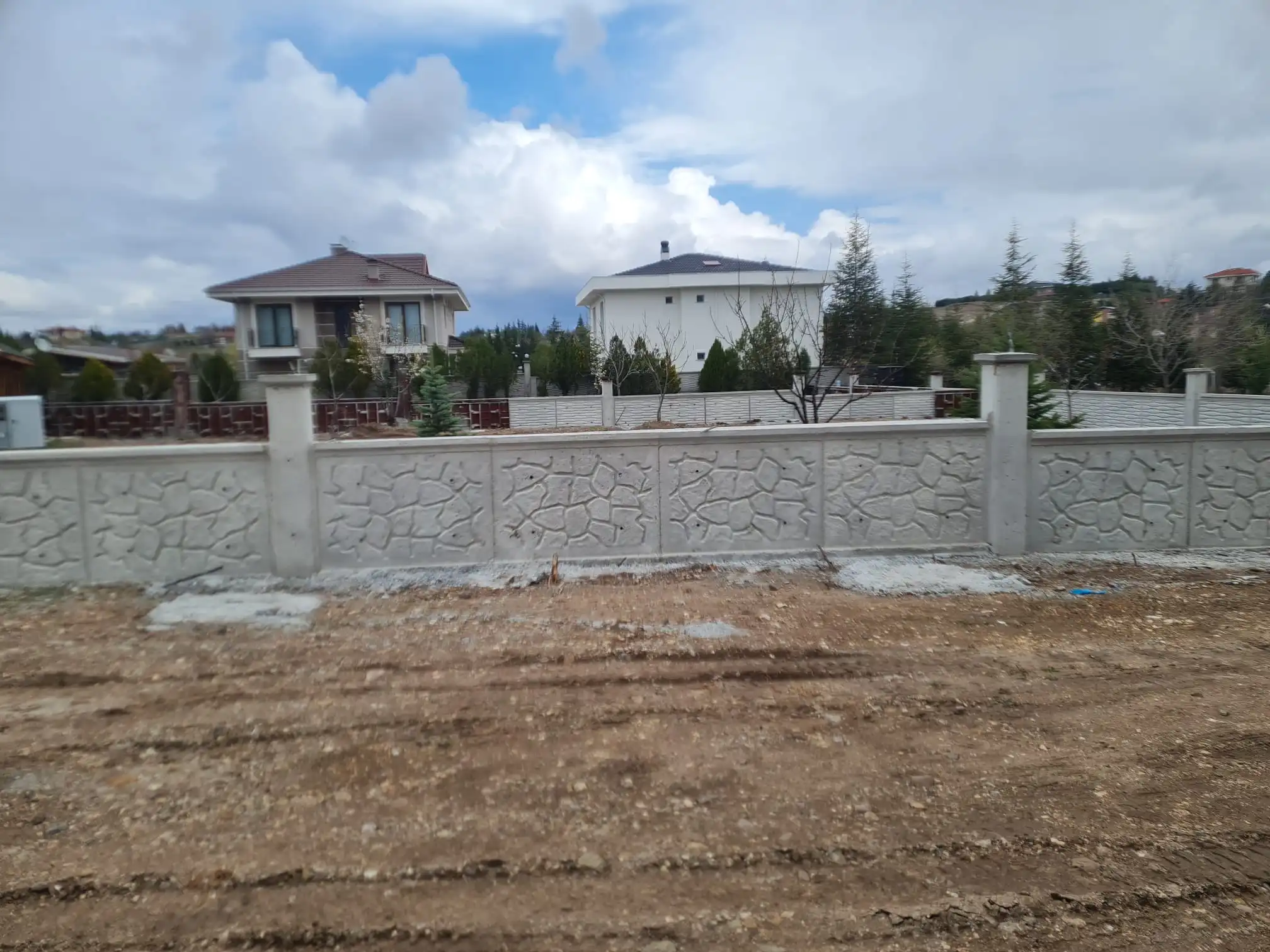 Ostim Fabrika Güvenlik Teli ve İstinat Duvarı